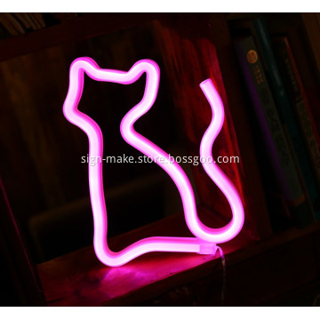 Cool Pink Neon Sign Bar Lights